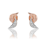 Avant-garde Veil Diamond Earrings