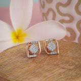 Aurora Arch Diamond Earrings