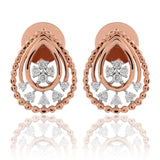 Belle Pearesque Diamond Earrings