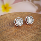 Radiant Circlet Diamond Earrings