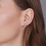 Rectangle VerticaLux Diamond Earrings