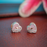 Ethereal Hearts Diamond Earrings