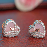 Ethereal Hearts Diamond Earrings