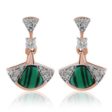 Mystique Gaze Collar Diamond Earrings