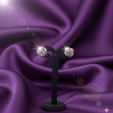 The Radiant Bloom Diamond Stud Earrings