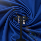 The Linked Infinity Drop Earrings