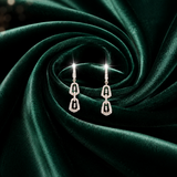 The Linked Infinity Drop Earrings