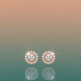 Celestial Halo Diamond Studs