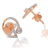 Arcs of Amore Diamond Earrings