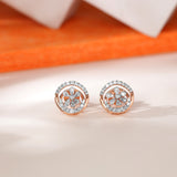 Flourish Swirl of Dreams Diamond Earrings