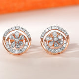 Flourish Swirl of Dreams Diamond Earrings