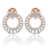 Mirage of Sunlit Fleur Diamond Earrings