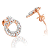 Mirage of Sunlit Fleur Diamond Earrings