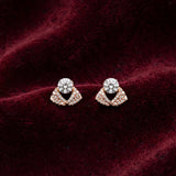 Diamond Wings of Grace Studs