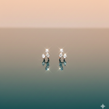 The Ethereal Dewdrop Cluster Earrings