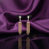 Infinity Multi Tassel Diamond Drops