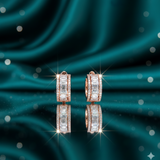 The Grand Baguette-Cut Hoop Earrings