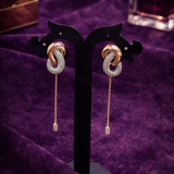 Aurora Twist Diamond Earrings