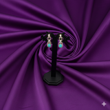 The Azure Link Drop Earrings
