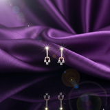 Diamond Art Deco Stepped Drops