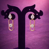 Celestia Link Diamond Earrings