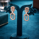 Eterna Link Diamond Earrings