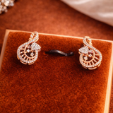 Royal Swan Diamond Earrings