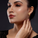 Zenith of Grandeur Silver Earrings - Diavo Jewels