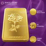 ROSE 24K (999.9) 10 GM GOLD BAR