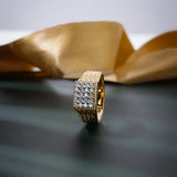Aurora Borealis Men's Diamond Ring