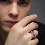 Duo Dominion by Diavo Men's Diamond Ring