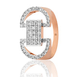 Duo Dominion by Diavo Men's Diamond Ring