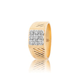 Prestige Square-Cut Men's Diamond Ring