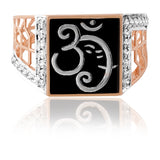 Divine Om Vinayak Men's Diamond Ring