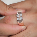 Quadrant Crossbeam Men's Diamond Ring