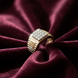 Sovereign Monarch Signet Diamond Ring