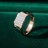 Diavo Diamond Imperial Grid Ring