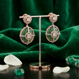 The Imperial Veridian Orbit Earrings