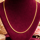 Golden Streamline Gold Chain