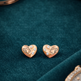 Rustic Scorpio Enamel Kids Diamond Earrings