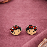 Ruby Ribbon Kids Delight Diamond Earrings