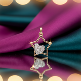 Stellar Heart Kids Diamond Pendant