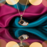 Dazzling Kids Diamond Bar Pendant