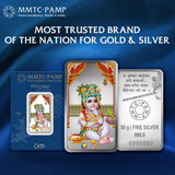 Laddu Gopal (999.9) Purity 50 gm Silver Bar