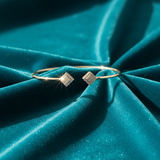 Prism Pavé Bypass Diamond Bangle