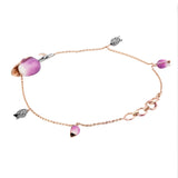 Enchanted Lotus Diamond Bracelet: