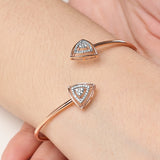 Adjustable Triangular Diamond Bracelet