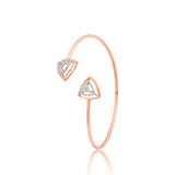 Adjustable Triangular Diamond Bracelet