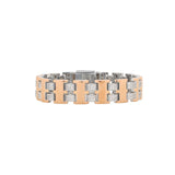 Auric Link Luxe Men's Silver Bracelet