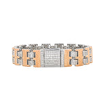 Auric Link Luxe Men's Silver Bracelet